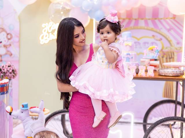 Aniversário Infantil de Louise - 1 ano