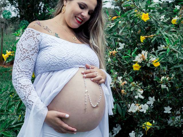 Gestante de Priscila Ortiz