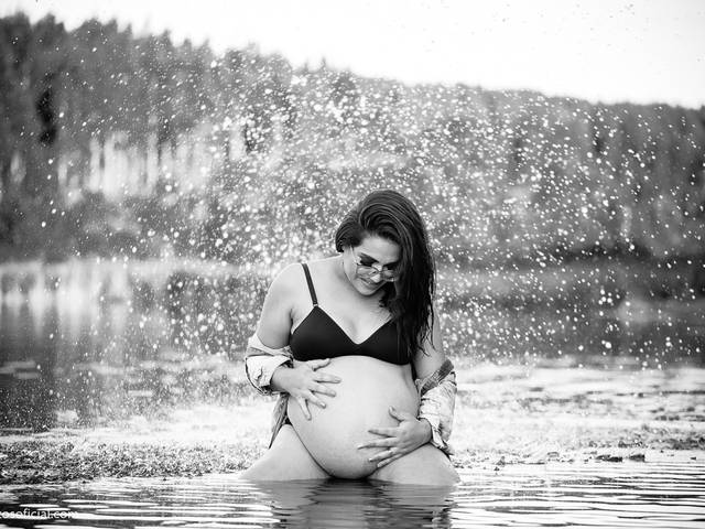 Gestante de Fernanda Santana