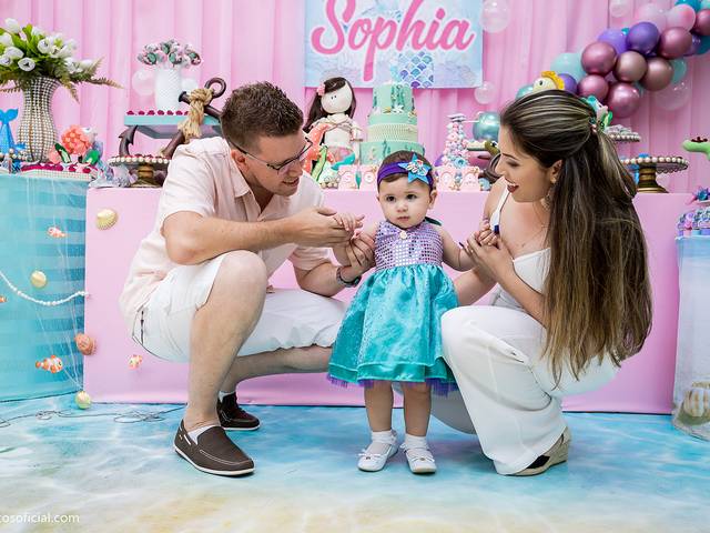 Aniversário Infantil de Sophia - 1 ano