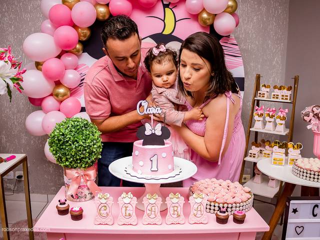 Aniversário Infantil de Clara - 1 ano