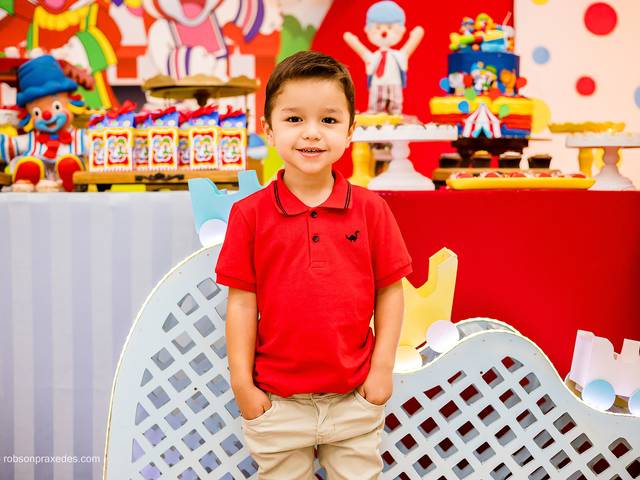 Aniversário Infantil de Theo - 3 anos