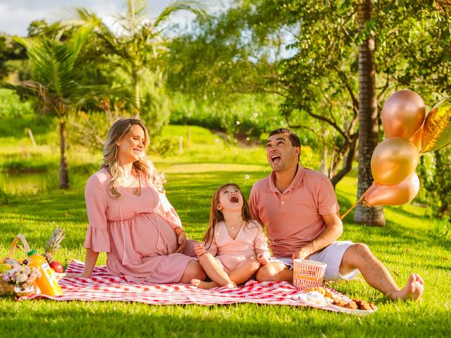 Gestação de Gisele, Ricardo e Leticia a espera de Cecília