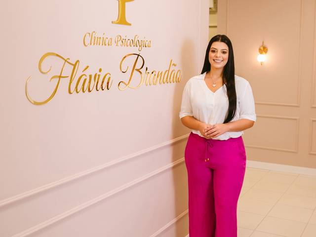 Publicidade de Psicóloga Flávia Brandão