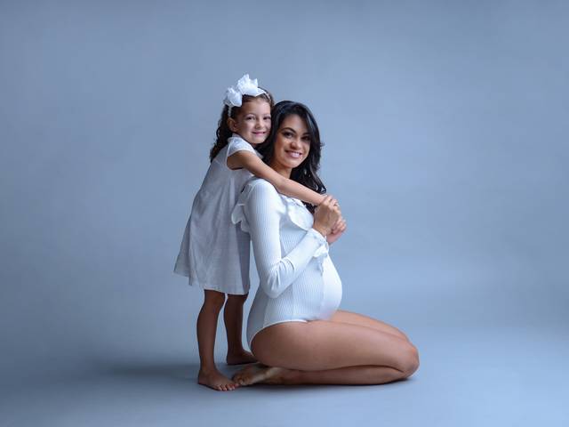 Gestação de Carol e Maria a espera de Pedro