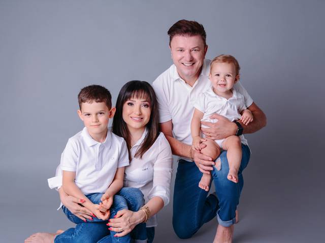 Sessão Fotográfica de Claudio, Jaque, Miguel e Megan