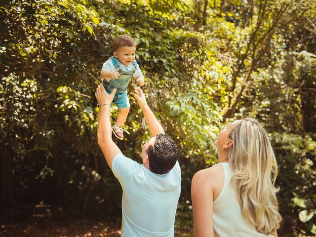 Sessão Fotográfica de Altamiro, Silvana e Lucas Gabriel
