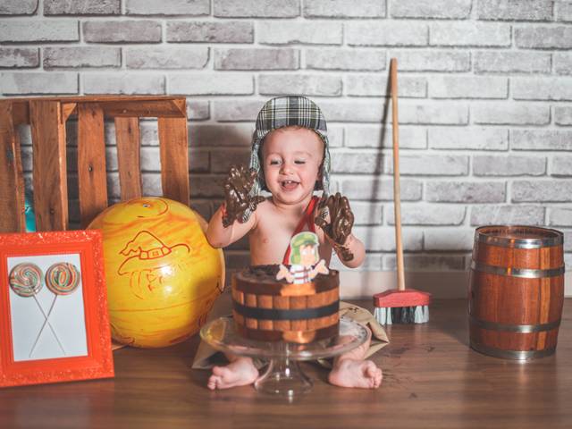 Infantil de Smash the Cake Luiz
