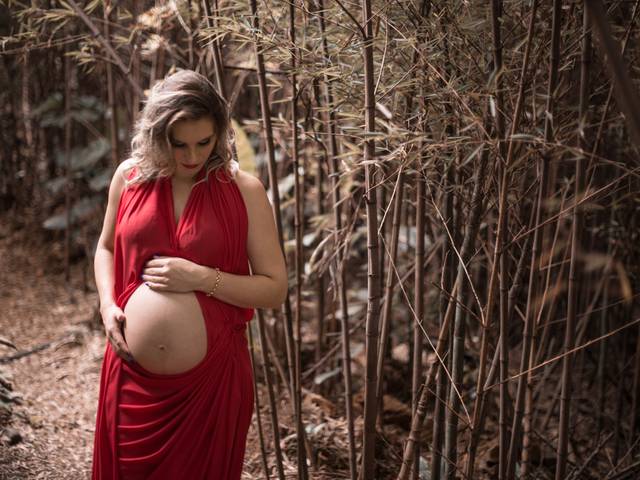 Gestação de Liege + Leandro = Lorenzo