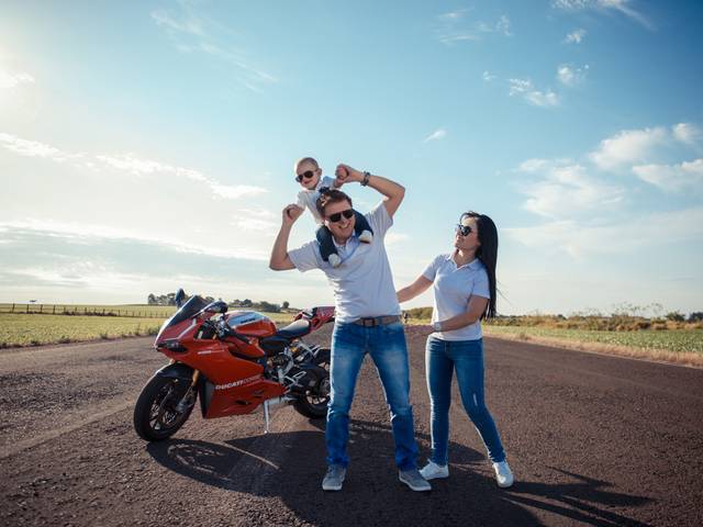 Sessão Fotográfica de Jaque, Claudio e Miguel