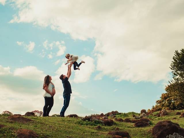 Gestação de Keila, Luciano e Nathália a espera de Augusto