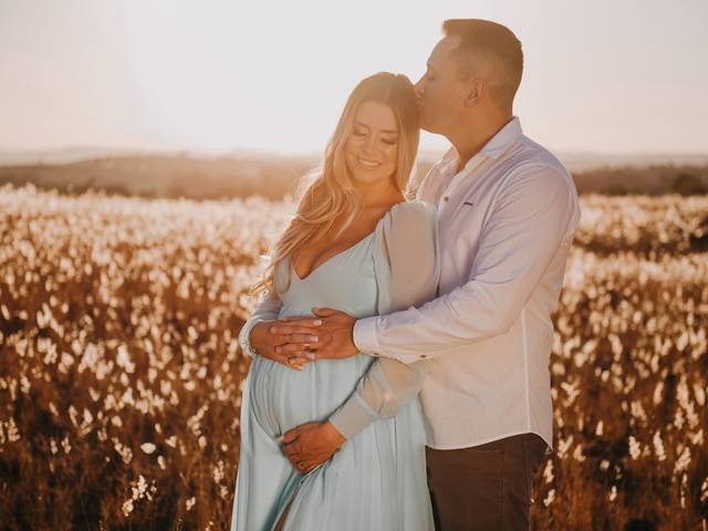 Gestação de Aline + Fábio = Vicente