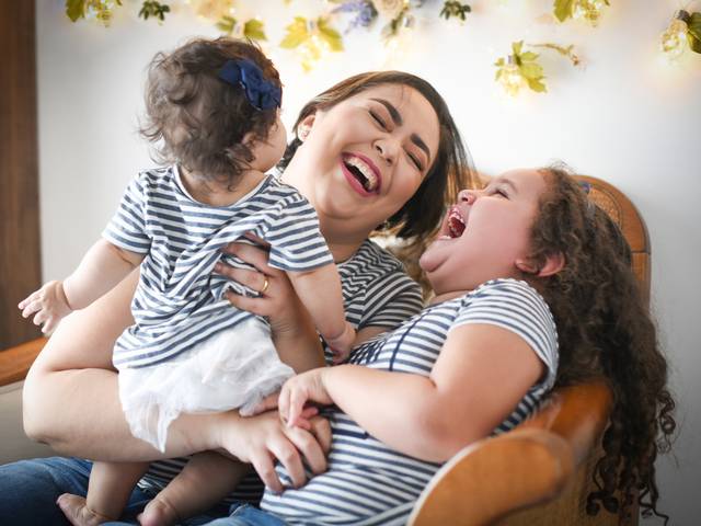 Ensaio de Sessão do dia das mães