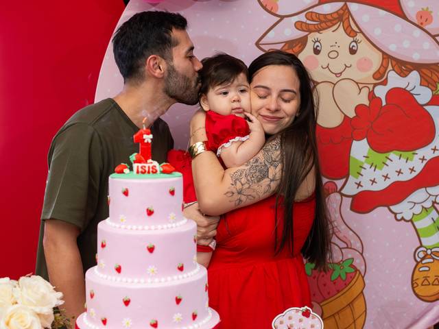 Aniversário infantil de Isis - 1 ano