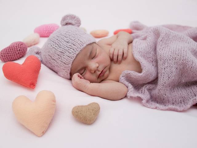 Newborn de Vitória Maria 