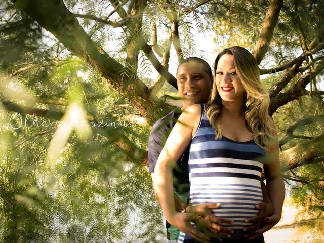 Gestante de Esperando Maria Luiza