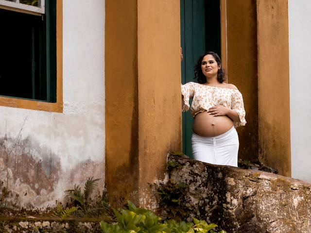 Gestante de Rayane e Wellington - A espera de Isac