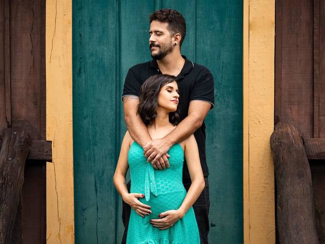 Gestante de Rebecka - A espera de Thomas