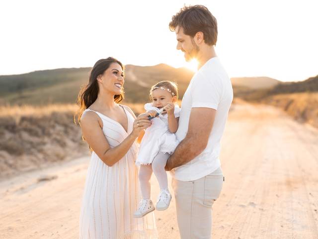 Gestante de Ana Paula, Vitor e Bella - A espera de Aurora