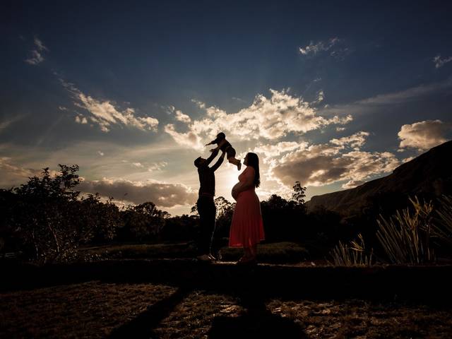 Gestante de Paloma, Anderson e Pedro - A espera de Alice