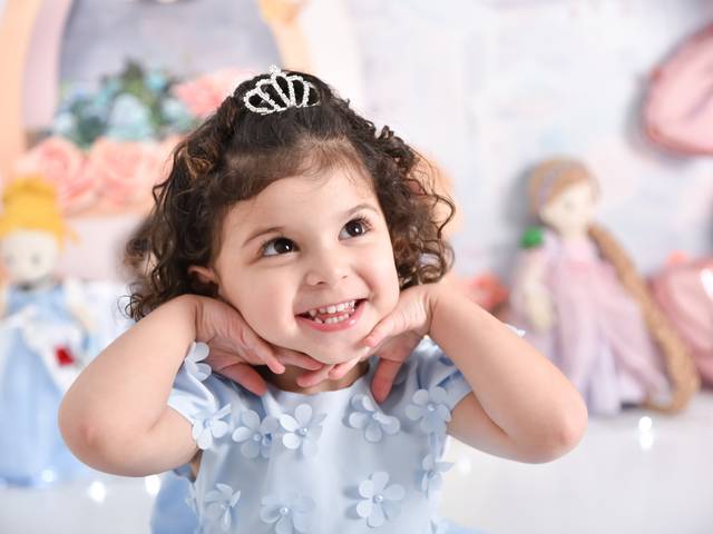 Infantil e Família de Angelina 3 anos! - Cinderela