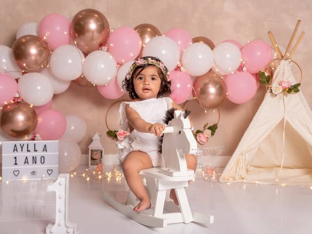 Smash the cake de Smash the cake Aylla - tema flores