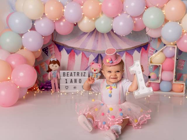 Smash the cake de Smash the cake Beatriz - tema Circo Candy