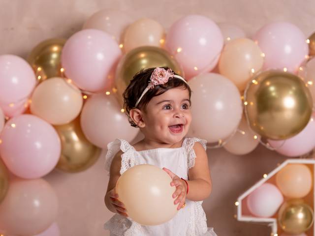 Smash the cake de Smash the cake Antonella - tema arco íris boho