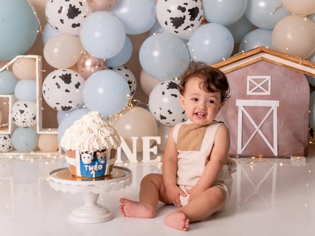 Smash the cake de Smash the cake Théo - Fazendinha