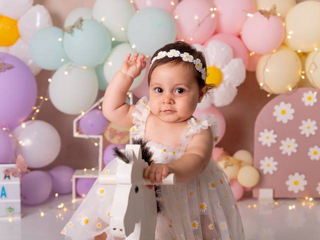 Smash the cake de Smash the cake Maria Julia -  TemaJardim das Margaridas