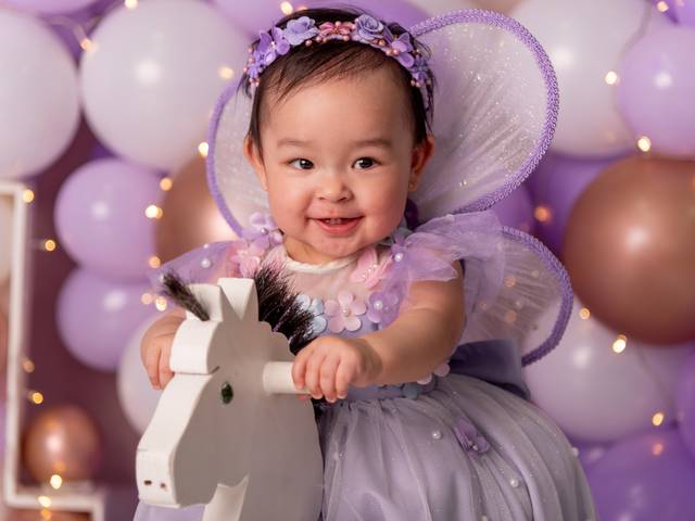 Smash the cake de Smash the cake Júlia - tema Borboletas lilás