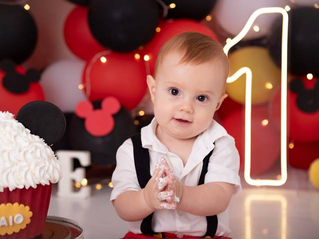 Smash the cake de Smash the cake Caio - Tema Mickey
