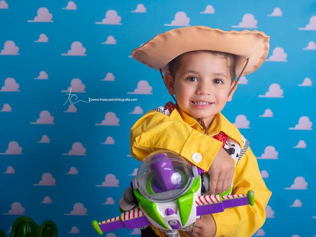 Infantil e Família de Ensaio infantil Henry - Toy Story