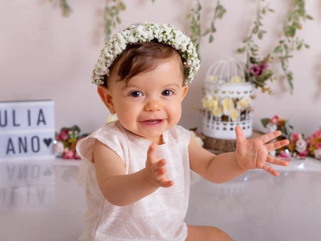 Smash the cake de Smash the cake Julia - tema jardim