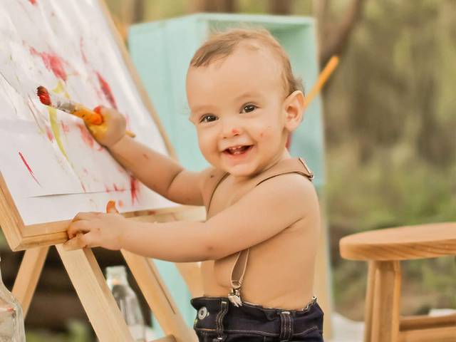 Ensaio Infantil de Bernardo - 1 Ano 