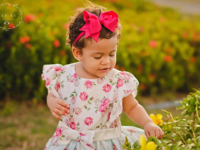 Ensaio Infantil de Lavínia - 1 Ano 