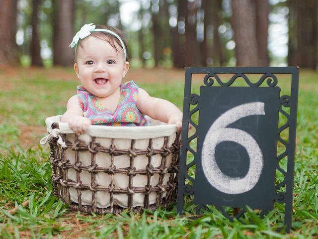 Acompanhamento de Olivía 6 meses