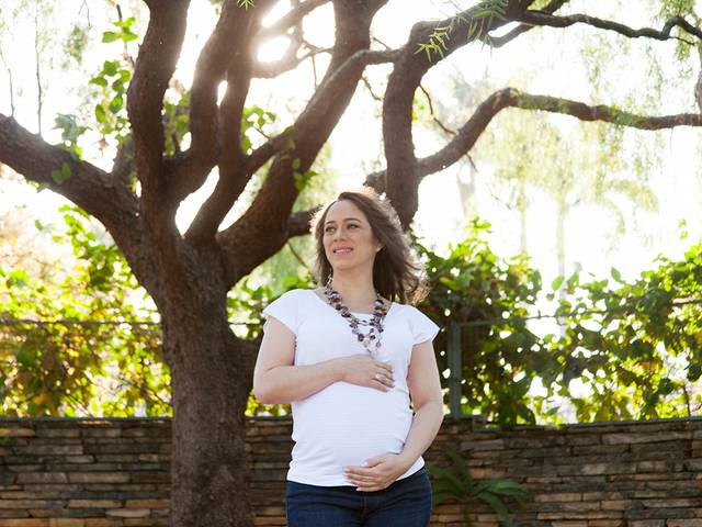 Gestante de Renata esperando Luiza