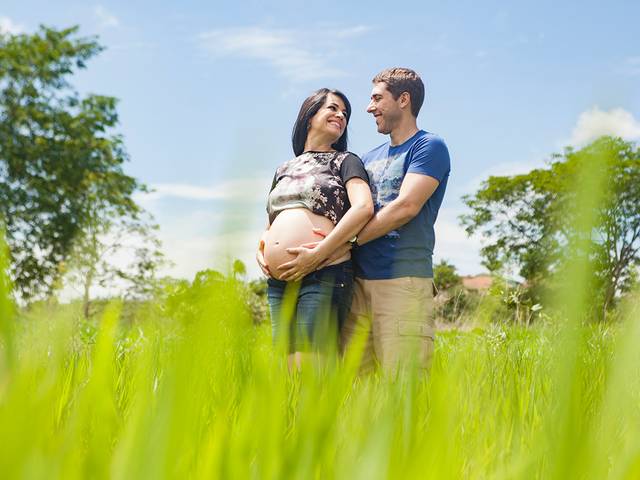 Gestante de Ana Paula esperando Arthur