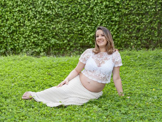 Gestante de Lorena esperando Gabriel