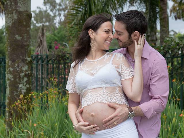 Gestante de Marina esperando Manoela