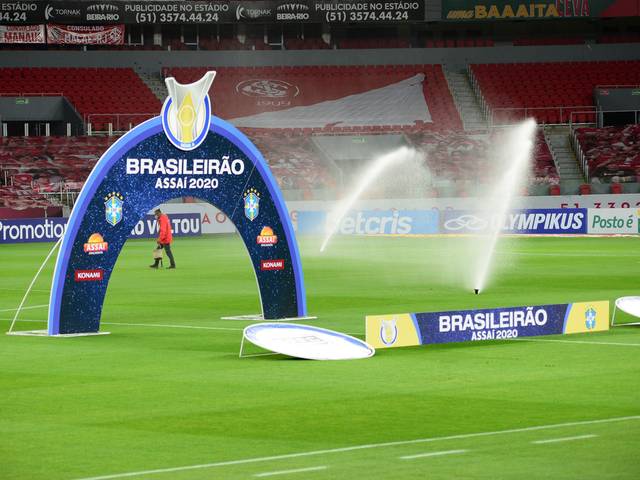 Futebol de Inter X São Paulo Brasileirão 2020