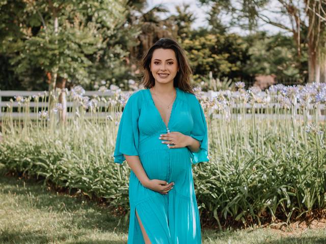 Gestante de Ensaio Gestante Monique