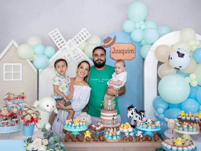Aniversário Infantil de Aniversário 1 ano Joaquim