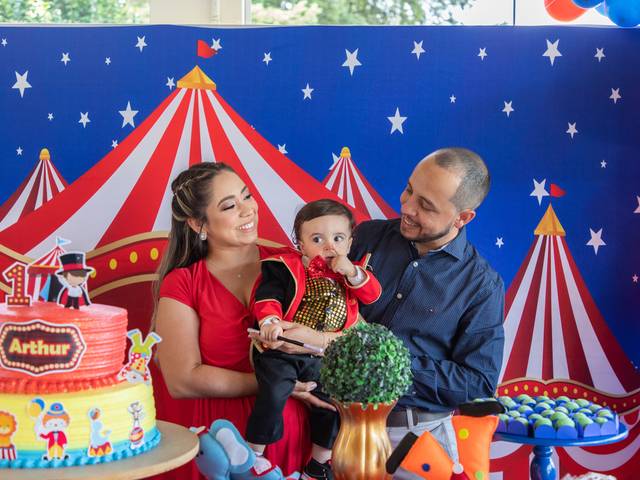 Aniversário Infantil de Aniversário Arthur 1 ano