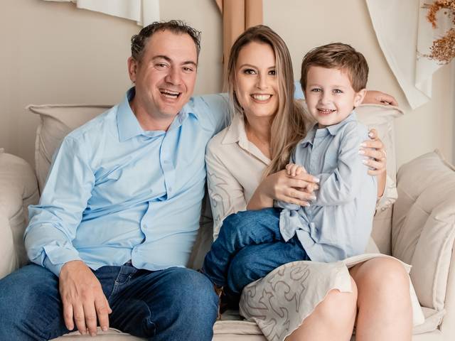 Família de Luani Dia das Mães