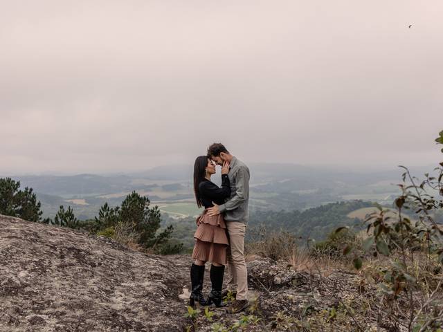 Casal de Kethleen e Eduardo