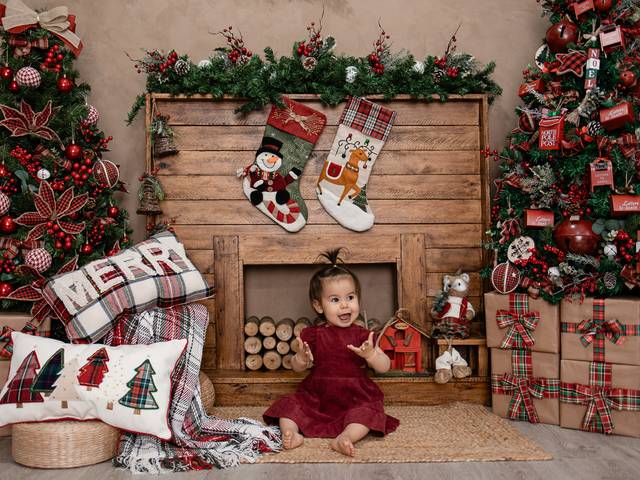 Natal de Sofia Natal - Cenário Vermelho