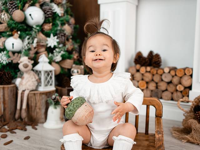 Natal de Sofia Natal - Cenário Rústico