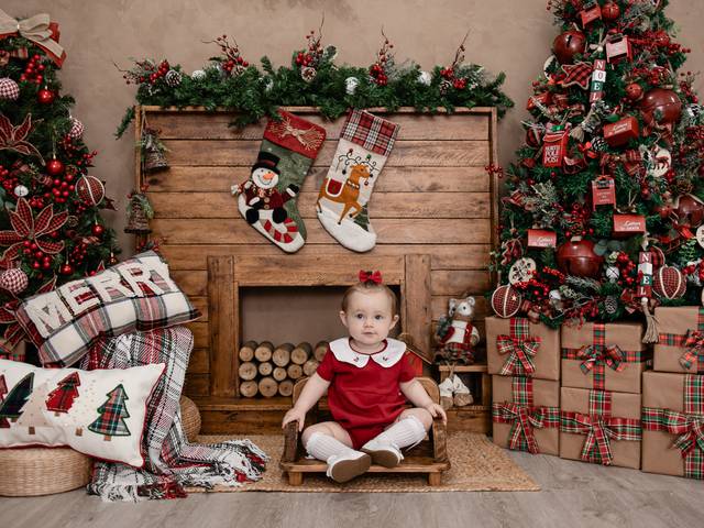 Natal de Maria Clara Natal - Cenário Vermelho